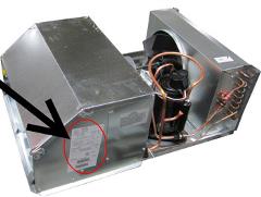 Where to find model number for MACH 10 SERIES